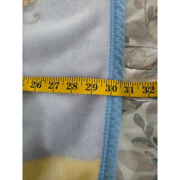 Vintage Rare 2002 Precious Moments Baby Blanket Luxury High Fleece Crib 31 x 44 - Picture 7 of 7